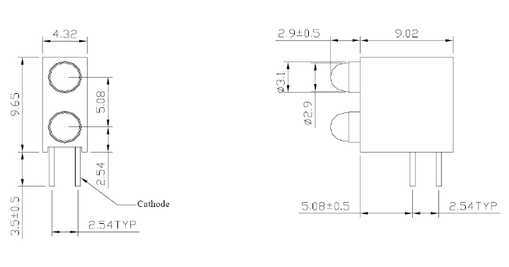 LED-lambipesa 3MM punane ja roheline tuled.png